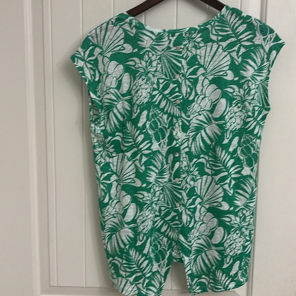 NICOLE MILLER Linen T Shirt BNWT - Picture 2 of 9